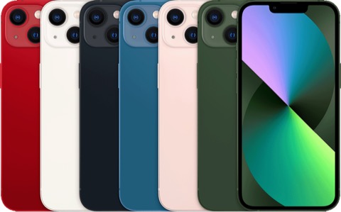 iPhone 13 – Vorder- und Rückansicht
