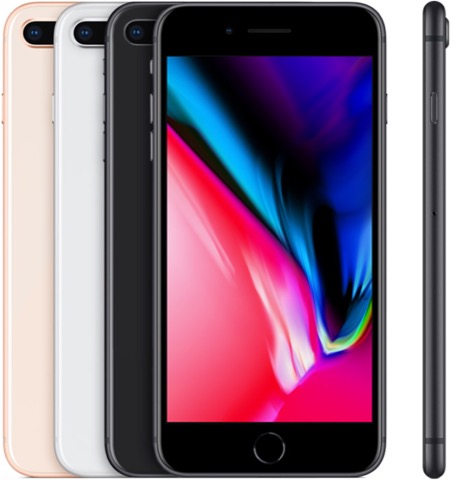 iPhone 8 Plus – Vorder- und Rückansicht