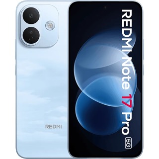 Xiaomi REDMI Note 17 Pro 5G – Vorder- und Rückansicht