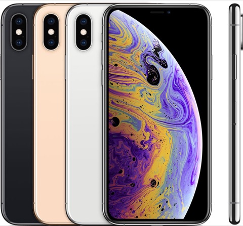 iPhone XS – Vorder- und Rückansicht
