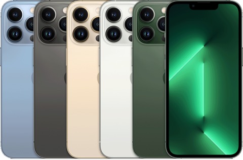 iPhone 13 Pro – Vorder- und Rückansicht