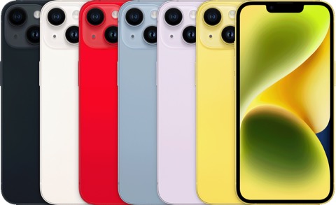iPhone 14 – Vorder- und Rückansicht
