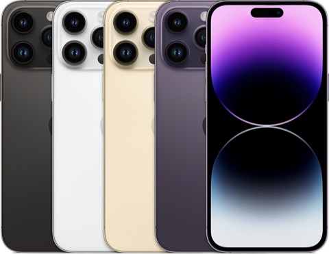 iPhone 14 Pro Max – Vorder- und Rückansicht