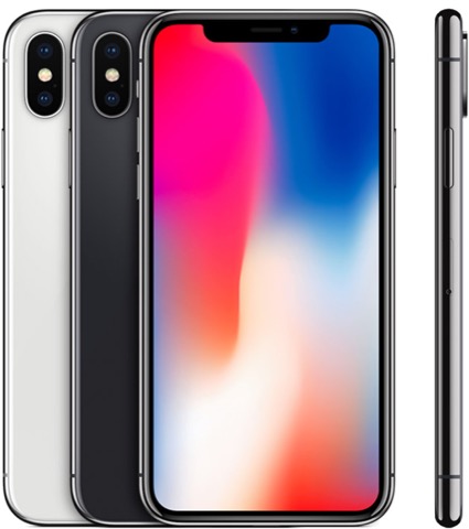 iPhone X – Vorder- und Rückansicht
