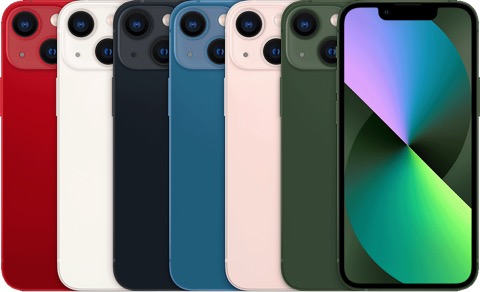iPhone 13 mini – Vorder- und Rückansicht