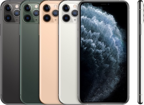 iPhone 11 Pro Max – Vorder- und Rückansicht
