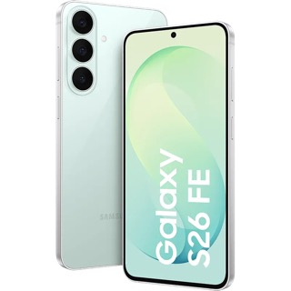 Samsung Galaxy S26 FE – Vorder- und Rückansicht
