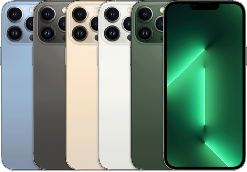 iPhone 13 Pro Max – Vorder- und Rückansicht