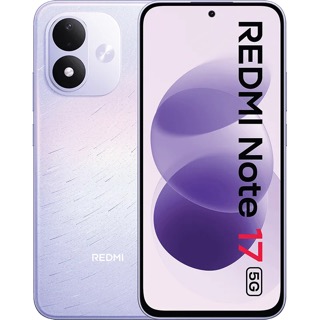 Xiaomi REDMI Note 17 5G – Vorder- und Rückansicht