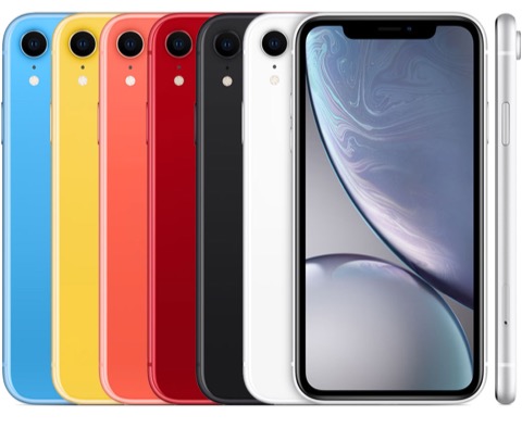 iPhone XR – Vorder- und Rückansicht