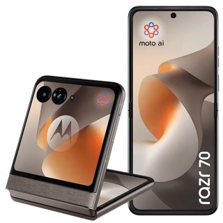 Motorola razr 70 – Vorder- und Rückansicht